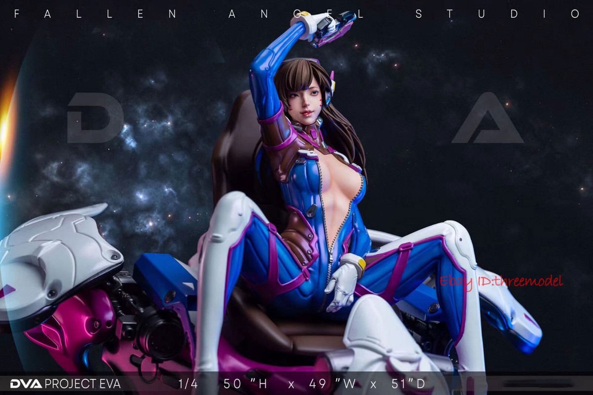 ゲームキャラクター FallenAngel Studio 1/4 DVA: Blue Ex Fallen Angel Studio 1/4 DVA Blue DX Ver 19.7inch Resin Painted