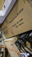 Case Of (4) Resistance Audio R2.240 NOS 2 Channel Class A/B Amplifiers 
