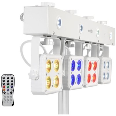 EUROLITE LED KLS-180 Kompakt-Lichtset Weiß | Neu