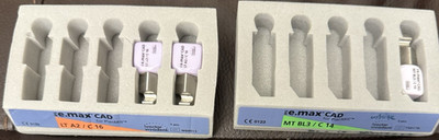 Ivoclar IPS e.max CAD for PlanMill LT A2/C16 & MT BL3/C14 - Dental Lab