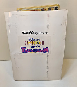 Rock ’n Toontown (1993) Press Kit Folder – Promo CD & Rare Vintage Photos