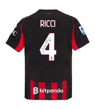 MAGLIA MILAN 25-26 AUTOGRAFATA SAMUELE RICCI