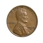 1954-D Lincoln Wheat Penny Cent - G/VG Good or Better Very Nice