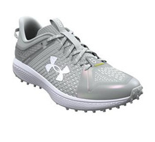 UNDER ARMOUR UA YARD TURF BASEBALL CLEATS SHOES GREY 3025593-102 MENS SIZE 7.5