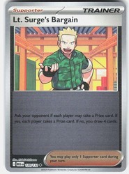 Lt. Surge's Bargain 120/132 Mega Evolution Reverse Holo