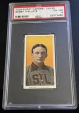 1909-11 T-206 Bobby Wallace PSA 4 HOF Sweet Caporal Tobacco