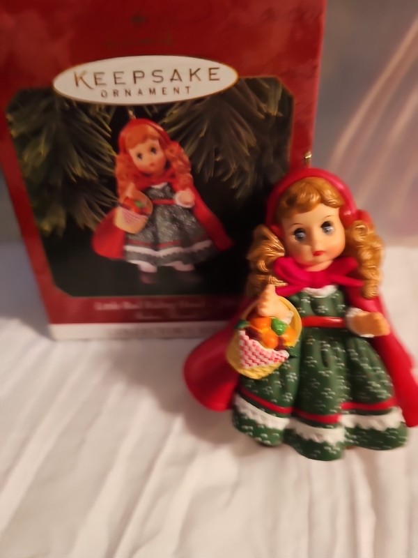 1991 Little Red Riding Hood Madame Alexander Hallmark Keepsake Ornament