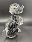 Murano G Campanella Labeled Dog 6" tall — photo 3