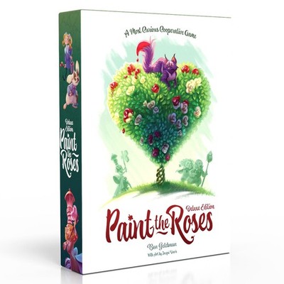 Paint the Roses Deluxe Board Game | Cooperative Alice in Wonderland Deduction...