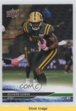 2025 Upper Deck CFL Green Eugene Lewis #32 READ 6kv