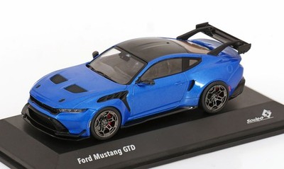 1:43 Solido Ford Mustang GTD 2025 bluemetallic