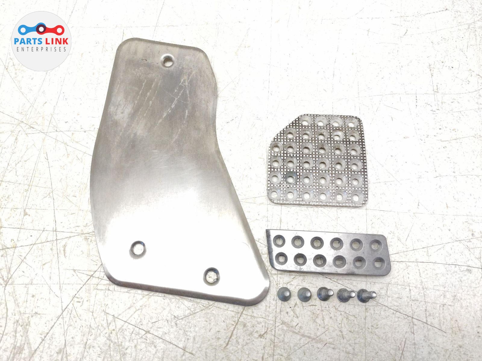 2008-14 FERRARI CALIFORNIA PEDAL TRIM NON-SLIP COVER METAL BRAKE PLATE F149
