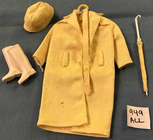 1964 Vintage Barbie Outfit "Stormy Weather" set #949 by Mattel