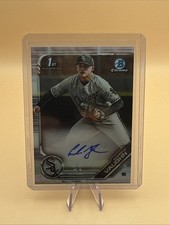 2019 Bowman Draft Chrome Picks Autograph Andrew Vaughn #CDA-AV card