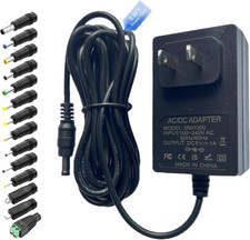 5V Power Supply 1A AC Adapter DC 5V Power Cord 100-240V to 5 Volt 1 Amp 5W Conve