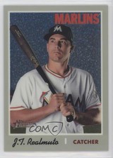 2019 Topps Heritage Chrome 365/999 JT Realmuto #THC-453 0w8
