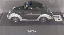 Schuco 809 1:32 Dark Green & White VW Kafer Polizei
