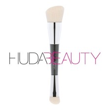 HUDA BEAUTY SCULPT & SHADE DUAL-ENDED CONTOUR & BRONZE COMPLEXION BRUSH - NEW