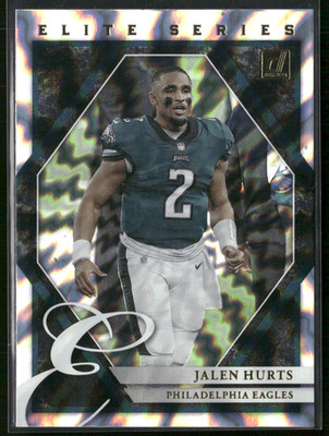 Jalen Hurts 2021 Panini Donruss Elite Series Insert Card Philadelphia Eagles