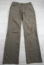 Kuhl SILENCR Pants Tan Stretch Ripstop Hiking Water Resistant Trail 30x32 NWOT