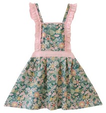 Kids Cooking Baking Apron Toddler Little Girls Cute Kitchen Chef Protective