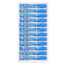 Pastels à l'huile bleu cobalt, 48 pièces pour crayons gras crémeux sticks art