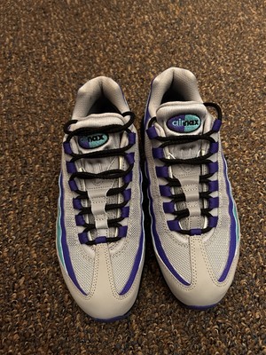 Nike Air Max 95 OG Men's Black Indigo Burst Grape AQUA AT2865-001 SZ 6  