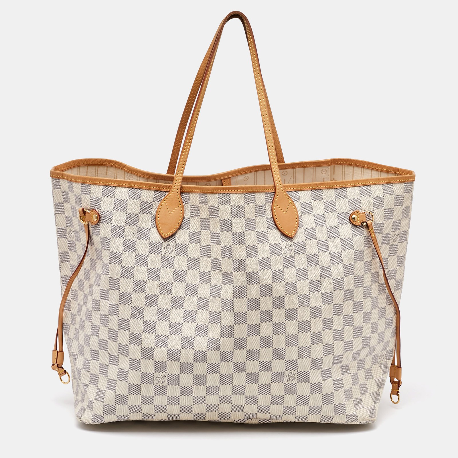 Louis Vuitton Damier Azur Neverfull GM Tote in Canvas