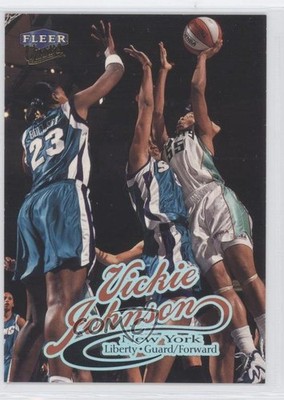 1999 Fleer Ultra WNBA Vickie Johnson #5 9ap