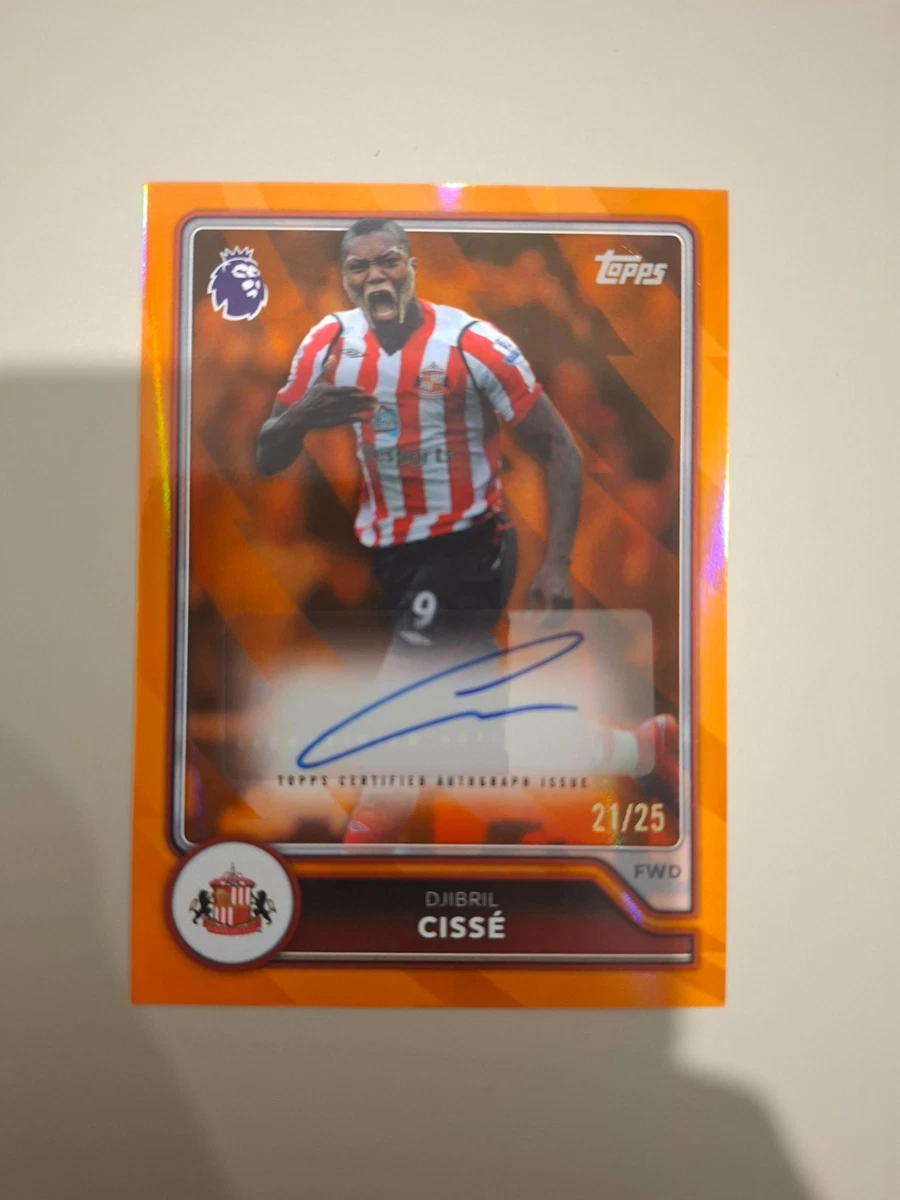 Soccer Sunderland Autographed Sports Trading Cards & Accessories