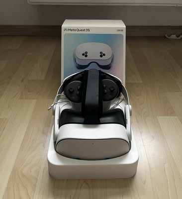Meta Quest 3S VR 256GB Headset + Bequemes Headsetpolster