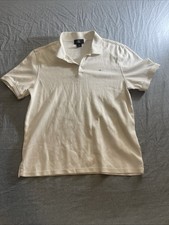 Calvin Klein White Polo Shirt Medium