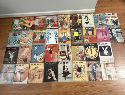 Vintage Playboy Magazine 29 Issues 1950s 1960s Centerfolds included see