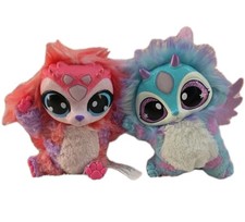 Lot of 2 Magic Mixies Gem Surprise Magical Misting Pets Plush Doll 6  