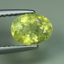 1.26 Cts_Ravishing Best Color_100 % Natural Unheated Yellowish Green Tourmaline
