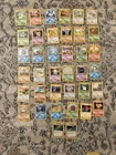 Lot of 37 Pokemon WOTC Cards HP Base Set 2 Two 2000 Vintage No Duplicates