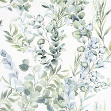 Arthouse Tranquil Leaf Wallpaper Botanical Textured Vinyl Green 909909