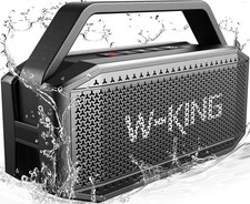 Portable Loud Bluetooth Speaker, 100W Max Waterproof Outdoor Speakers Bluetoo...