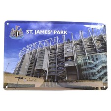 Image of Newcastle United FC St James Park Stadium Sign (Pack of 2)One Size Multicoloured