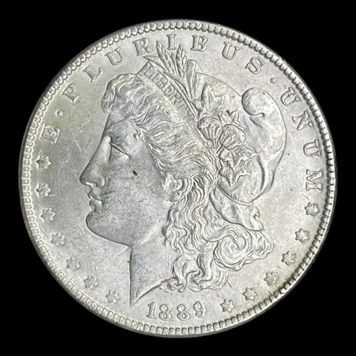 1889 Morgan Silver Dollar, BU+