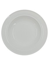 Markenlos Assiette plate Blanche Porcelaine Bocuse d'Or 21 cm