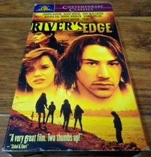 RIVER'S EDGE (1986) VHS VGC USED TESTED (MGM 2000 CONTEMPORARY CLASSICS) KEANU