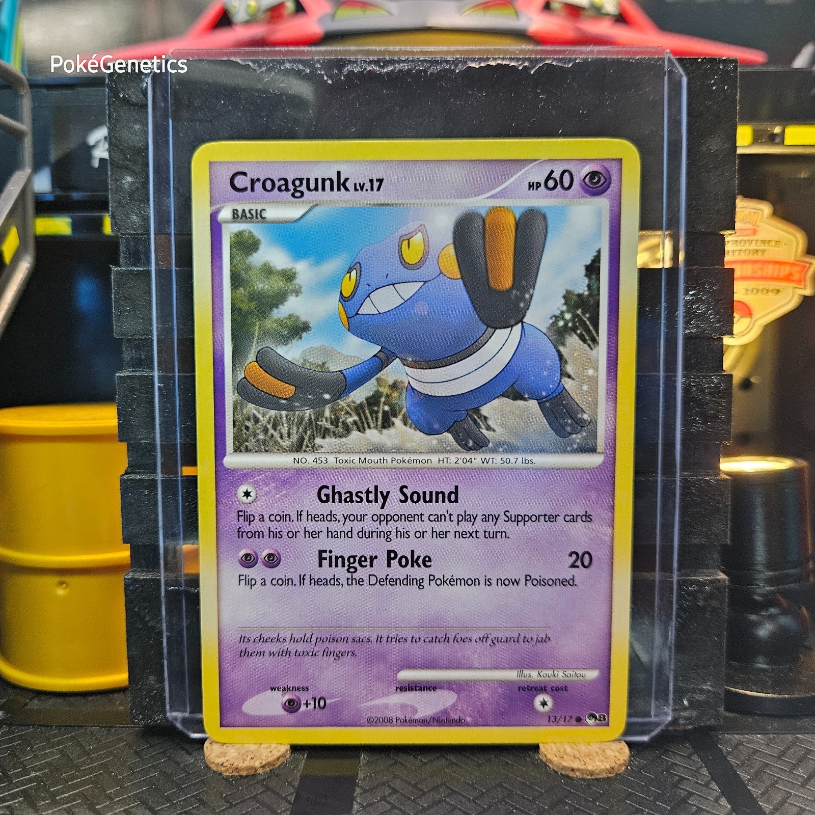 Croagunk POP Series 8 Promo Pokémon TCG 13/17 Common