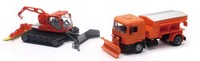 Newray - Schneepflug Mit Pistenraupe - 1/43 - NEW15495