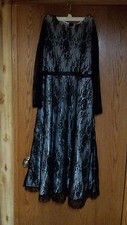 Lace Ballroom Dance Dress Size 12