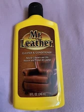Mr Leather Cleaner And Conditioner 8 Fl Oz- Restores And Protects All Leather
