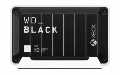 WD_BLACK D30 1TB USB-C Game Drive SSD für Xbox (WDBAMF0010BBW-WESN)
