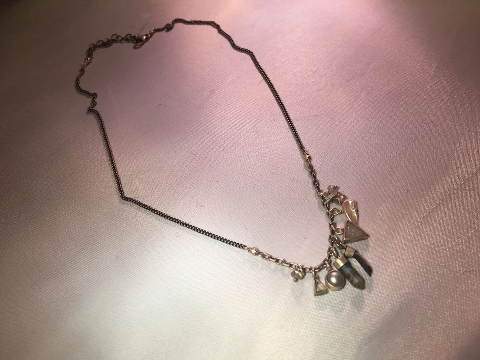 Chan Luu NWT Adj Sterling Silver White Semiprecious Stone Mix Necklace - Image 2 of 4