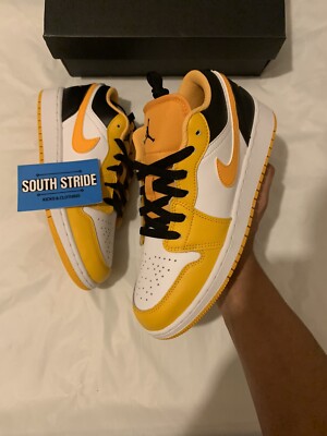 jordan 1 low taxi yellow