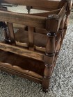 Barnard & Simonds Co. Side Table Magazine Rack Papers Solid Wood Rare 1950’s Pc — photo 2